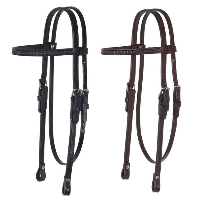 Circle Y Shell Browband Headstall image number null