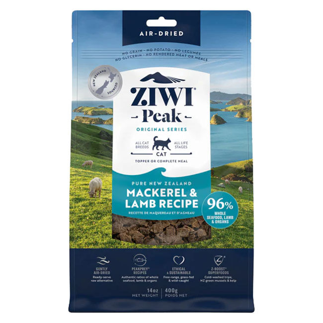 Ziwi Peak Air-Dried Mackerel & Lamb For Cats image number null
