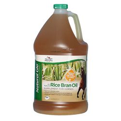Manna Pro Natural Glo Rice Bran Oil Gallon