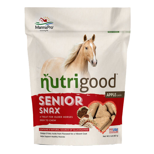 Manna Pro Nutrigood Senior Snax Horse Treats