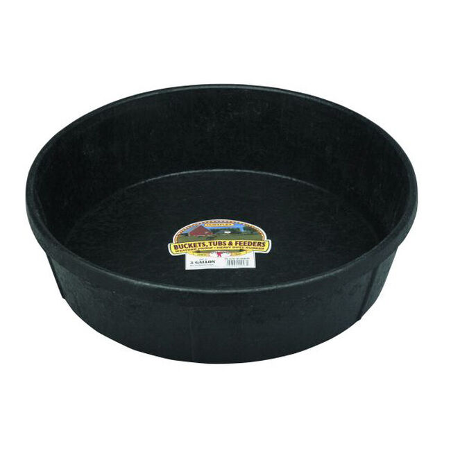 Little Giant Rubber Feed Pan - 3-Gallon Capacity image number null