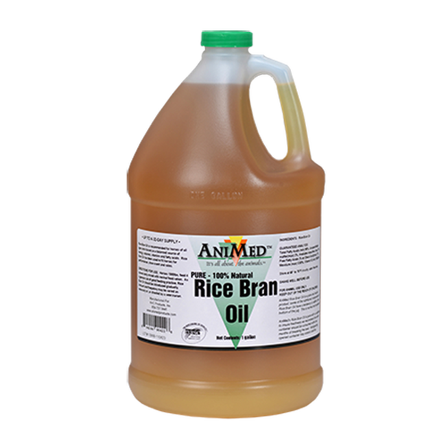 Animed pure rice bran oil-gallon image number null
