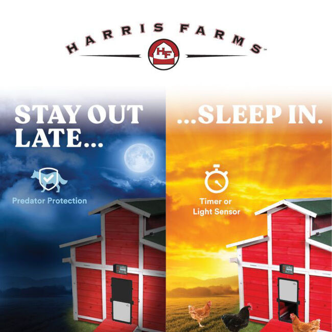 Manna Pro Harris Farms Automated Chicken Coop Door image number null