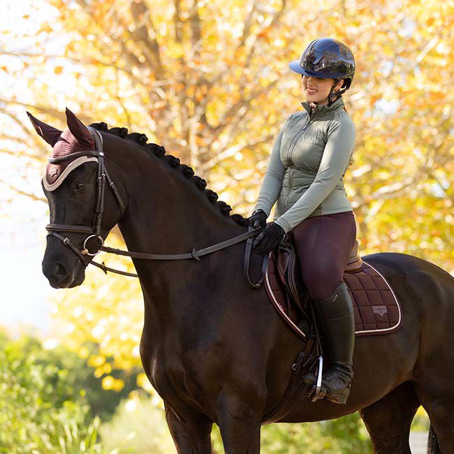LeMieux Loire Ear Net - Damson image number null