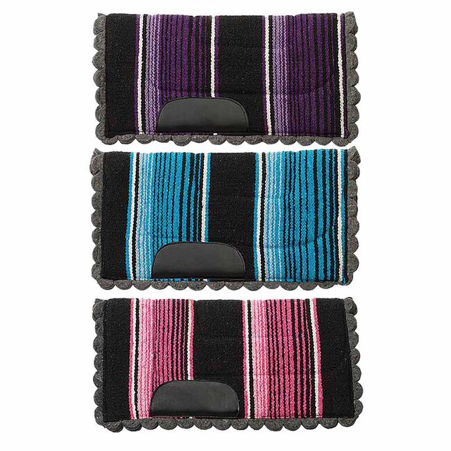 Weaver Equine Pony Scalloped Navajo Saddle Pad image number null