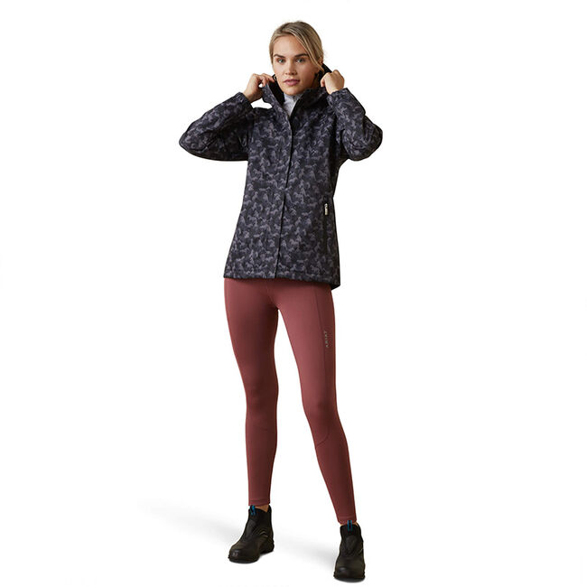 Ariat Women's Spectator Waterproof Jacket - Periscope Camo Horse image number null