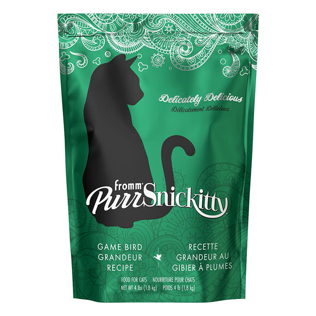 Fromm PurrSnickitty Cat Food - Game Bird Grandeur Recipe - 4 lb image number null