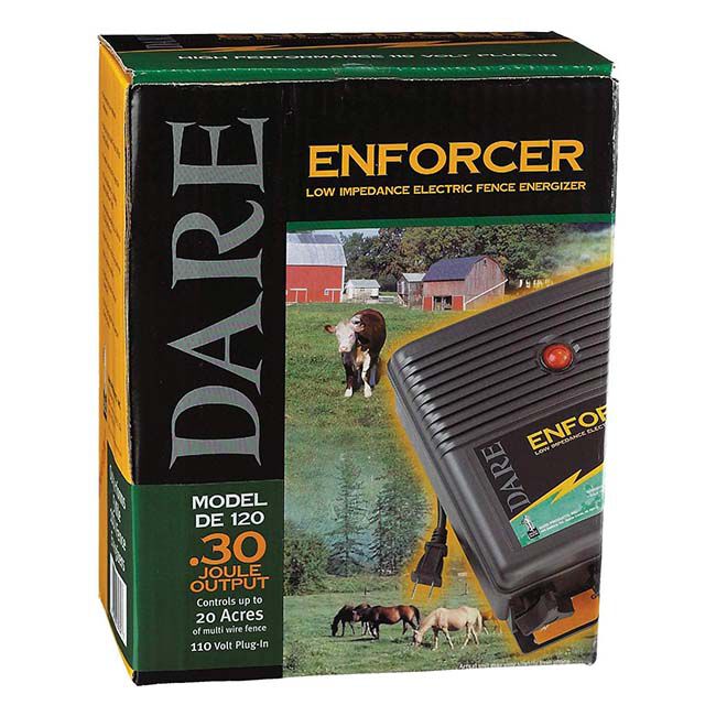 Dare DE120 Enforcer Fence Energizer - 110V image number null