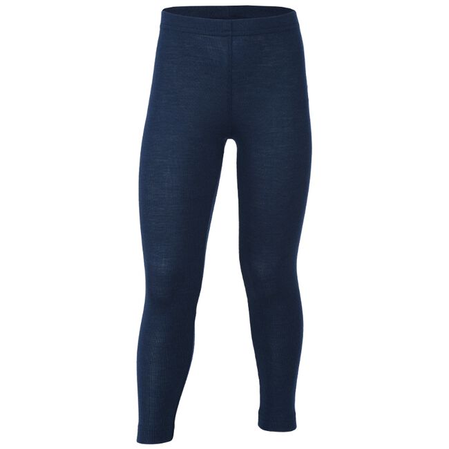 Engel Kids' Pants - Wool/Silk Blend - Navy image number null