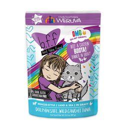 Weruva Cat BFF OMG Booya! Beef & Chicken Dinner in Gravy