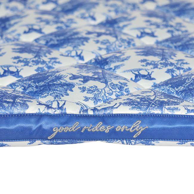 Dapplebay Jump Saddle Pad - Blue Toile image number null