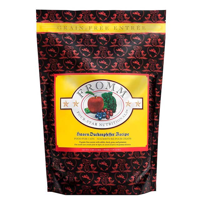 Fromm Four Star Hasen Duckenpfeffer Dry Cat Food image number null