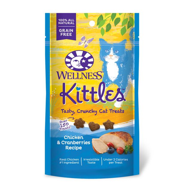 Wellness Kittles Cat Treat - Chicken & Cranberries image number null