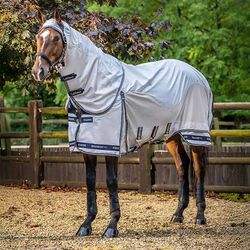 LeMieux Kudos Shower Pro Waterproof Fly Blanket - Gray