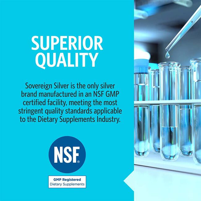 Sovereign Silver Bio-Active Silver Hydrosol - Daily+ Immune Support - Twist-Top Bottle image number null