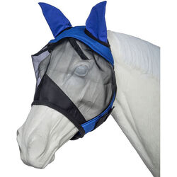 Tough1 Comfort Mesh Fly Mask - Miniature - Royal Blue