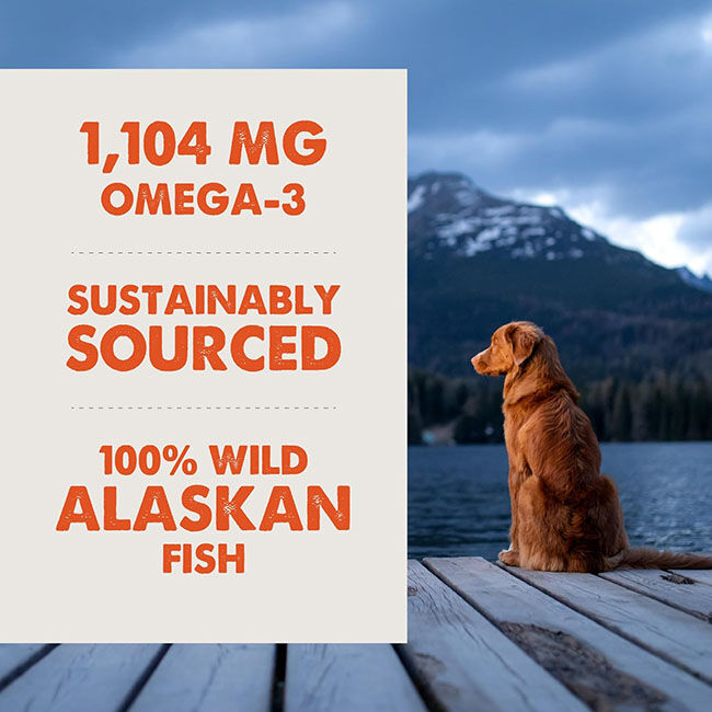 Grizzly Pet Products Wild Alaskan Salmon Plus Supplement image number null