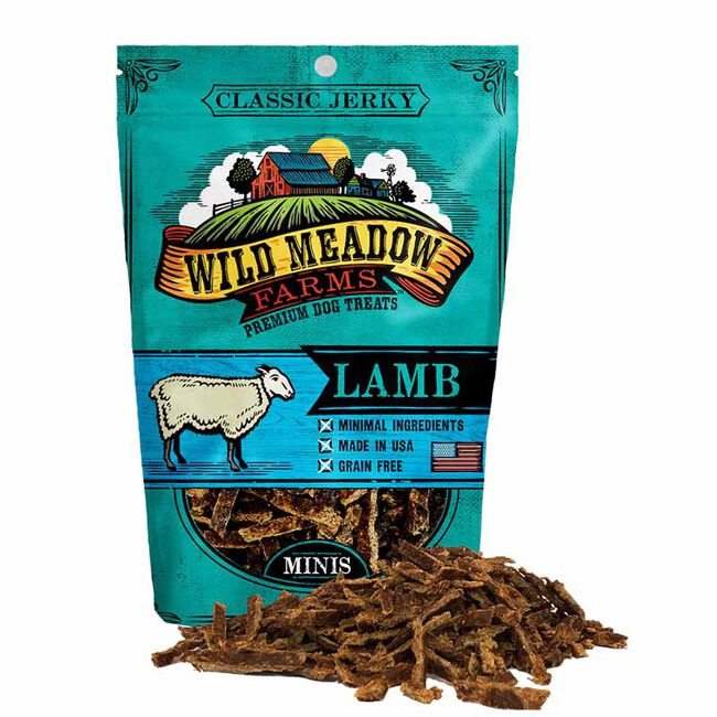 Wild Meadow Farms Classic Jerky Minis - Lamb - 3.5 oz image number null