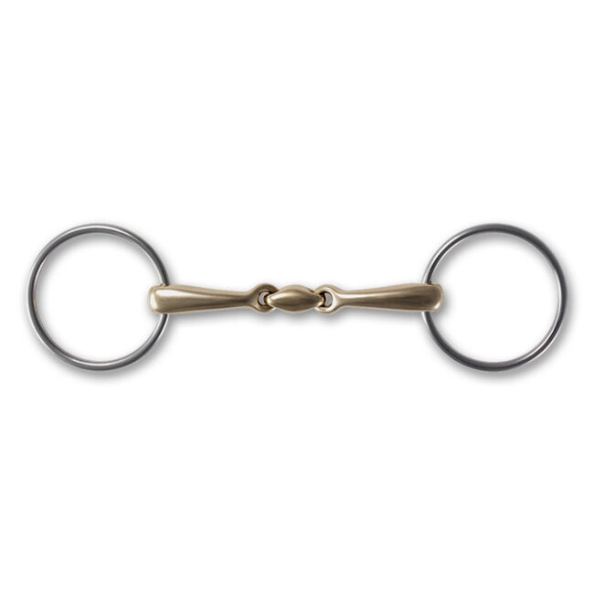 Stubben Steeltec Loose Ring Snaffle Bit image number null