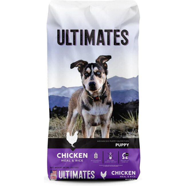 Ultimates Puppy Food - Chicken Meal & Brown Rice Recipe image number null