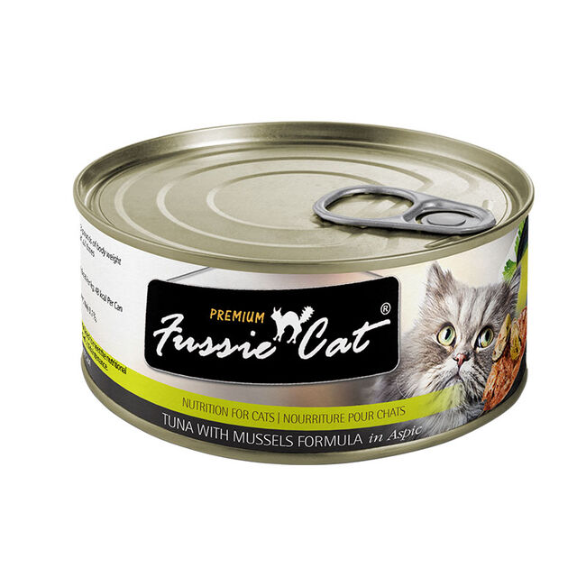 Fussie Cat Premium Tuna with Mussels in Aspic image number null