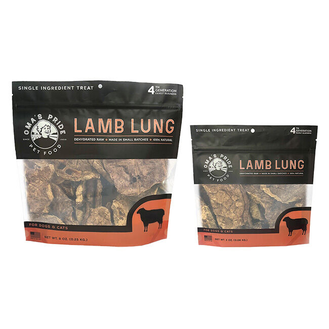 Oma s Pride Freeze Dried Lamb Lung The Cheshire Horse