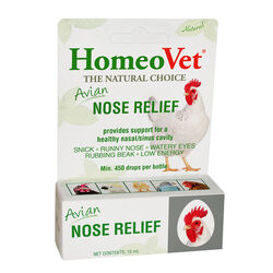 HomeoPet Avian Nose Relief - Homeopathic Sinus Support for Birds - 15 ml