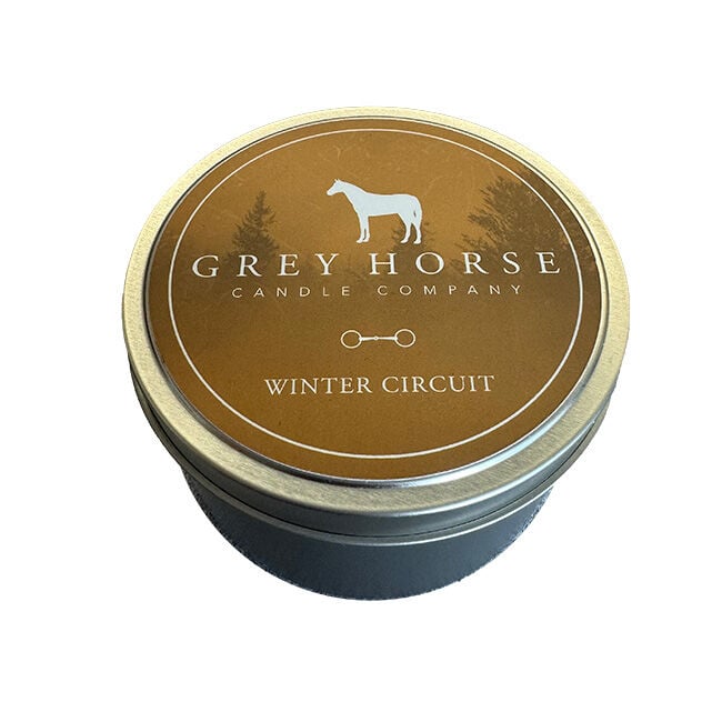 Grey Horse Candle Company Tin - Winter Circuit image number null