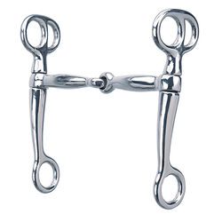 Weaver Equine Stainless Steel Tom Thumb Snaffle Bit