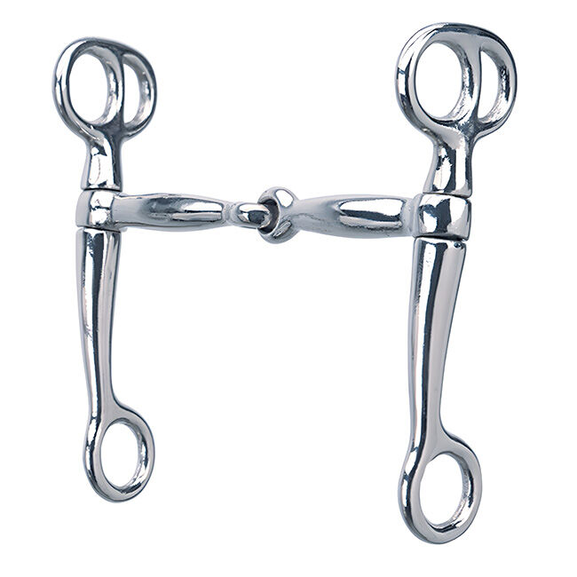 Weaver Stainless Steel Tom Thumb Snaffle Bit image number null