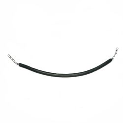 Equi-Essentials Rubber Stall Chain Black
