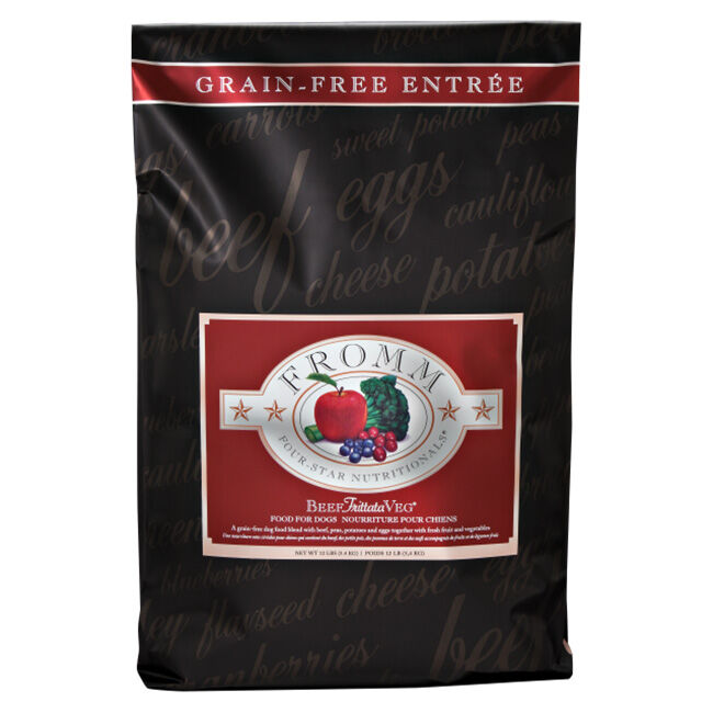 Fromm Four-Star Dog Food - Beef Frittata Veg Recipe image number null