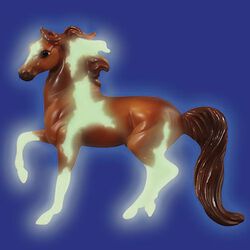 Breyer Stablemates Glow in the Dark 4-Horse Set