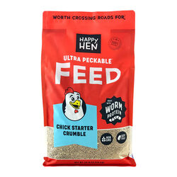 Happy Hen Ultra Peckable Feed - Chick Starter Crumble