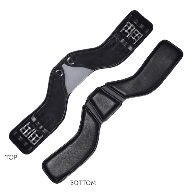 Total Saddle Fit English StretchTec Shoulder Relief Girth