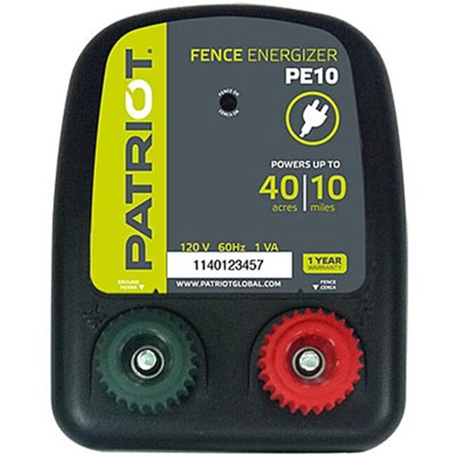 Patriot PE10 Fence Charger