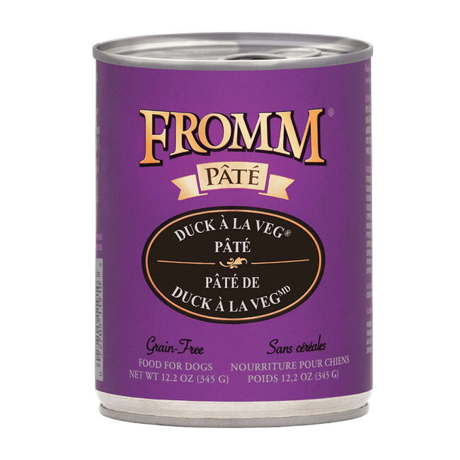 Fromm Dog Food - Duck a la Veg Pate - 12.2 oz image number null