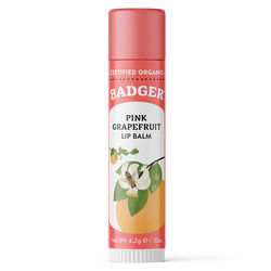 Badger Classic Lip Balm - Pink Grapefruit - 0.15 oz