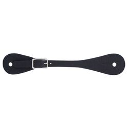 Lami-Cell Men's Leather Western Spur Straps - Black - Closeout