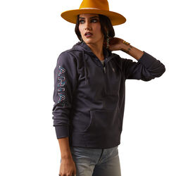 Ariat Women's Tek 1/2 Zip Hoodie - Periscope