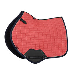 LeMieux Suede Close Contact Pad - Cranberry - Closeout