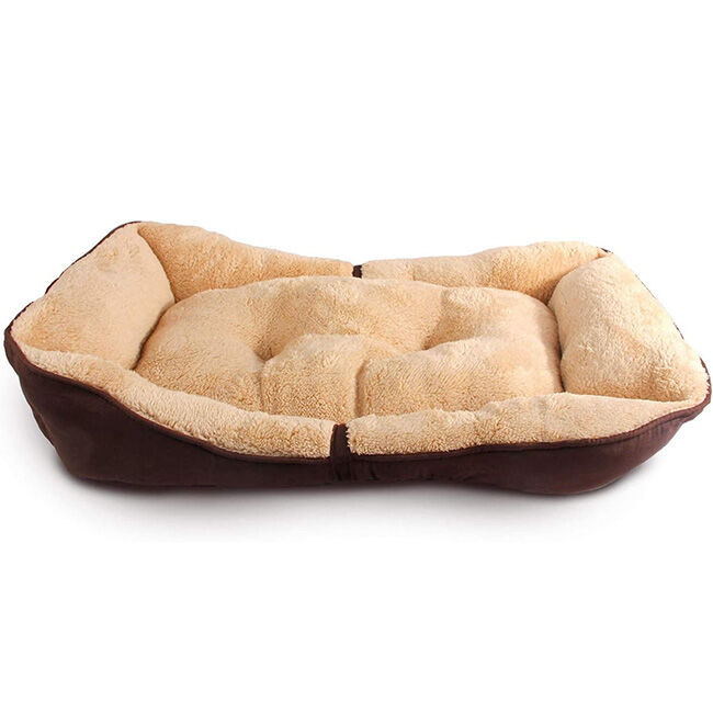All for Paws Lambswool Bolster Dog Bed image number null