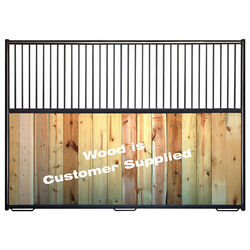 Behlen Country Modular Horse Stall - 10' Stall Panel with Bars