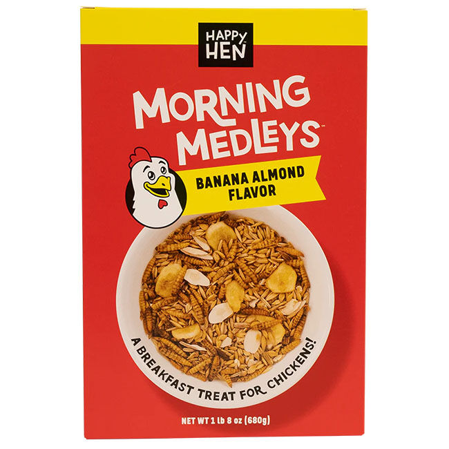 Happy Hen Morning Medleys - Banana Almond Flavor - 1.5 lb image number null
