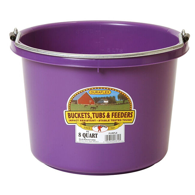 Little Giant DuraFlex Plastic Pail - 8-Quart Capacity image number null
