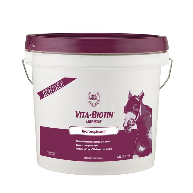 Horse Health Vita Biotin Crumbles Hoof Supplement - 20lb image number null