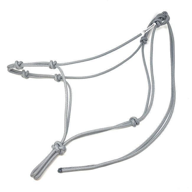 Knotty Girlz Stiff 2-Knot Halter with 1/4" Polyester Cord image number null