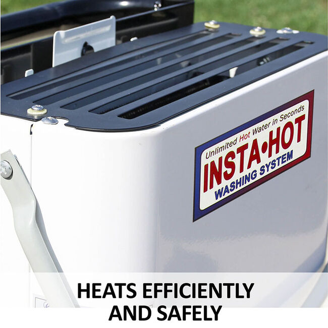 Insta-Hot Portable Equine Washing System with Cart and Basket image number null