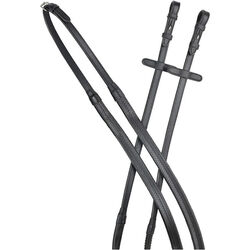Collegiate Opulux Plain Flat Rubber Reins