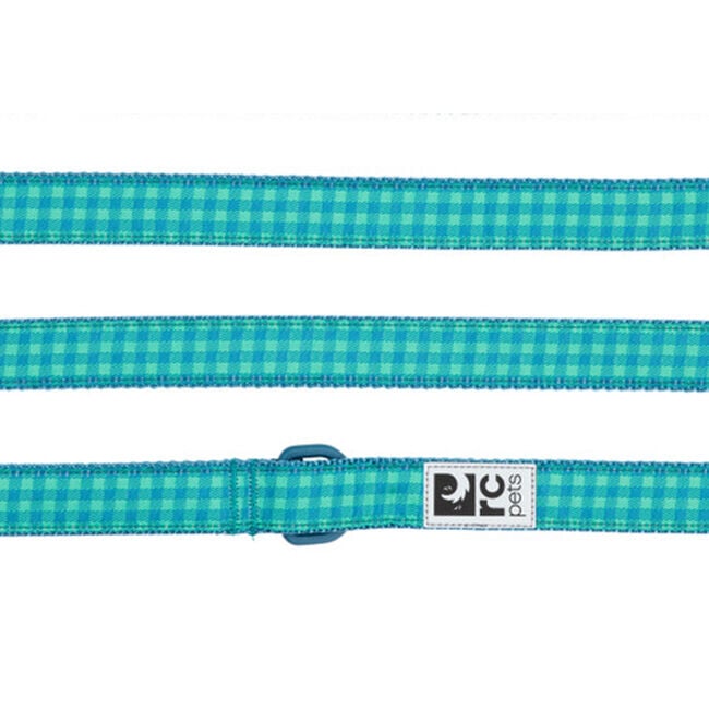 RC Pets Dog Leash - Green Gingham image number null